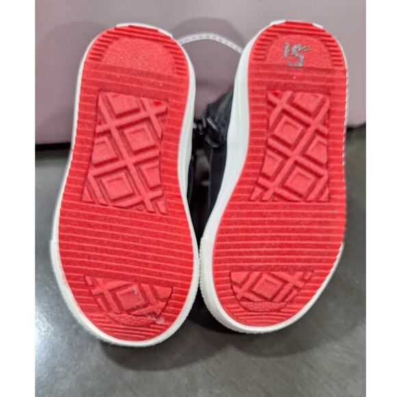 Nautica Black and Red Kids Boots - Picture 8 of 9